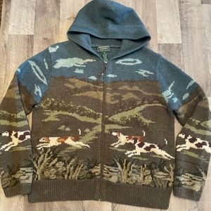 Ralph Lauren ladies medium Sweater Cardigan